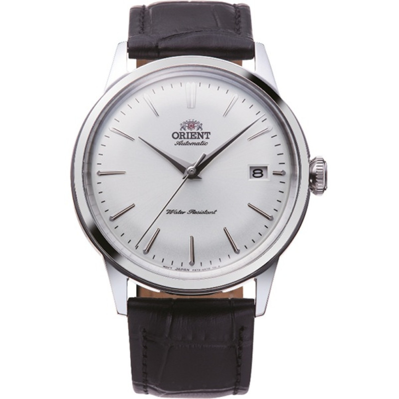 orient-bambino-ra-ac0m03s30b-automatisch-horloge-met-leren-band-en-stalen-kast-o-39-mm