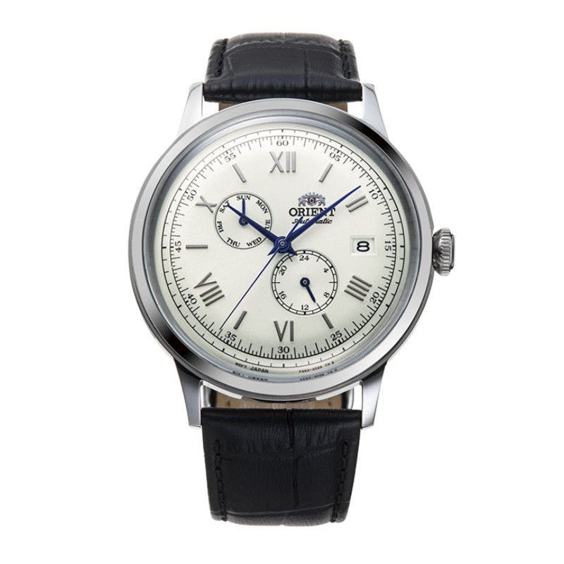 orient-bambino-ra-ak0701s30b-herenhorloge-met-stalen-kast-en-leren-band-o-40-5-mm
