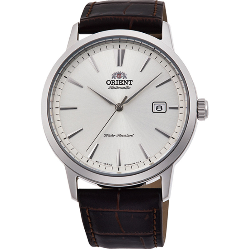 orient-contemporary-ra-ac0f07s30b-herenhorloge-bruine-leren-band-en-stalen-kast-o-42-mm