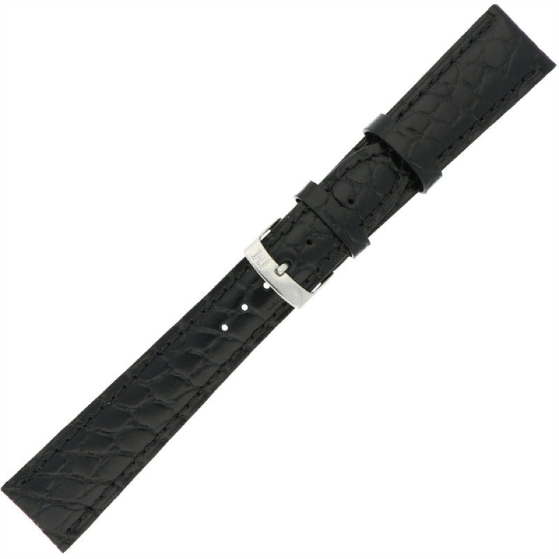 morellato-pmd019liverp-leren-horlogeband-zwart-met-kroko-patroon-en-gesp