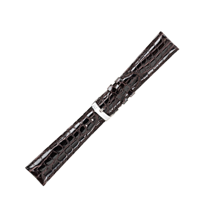 morellato-pmu032amadec-horlogeband-bruin-leer-glanzend-met-krokodillen-patroon