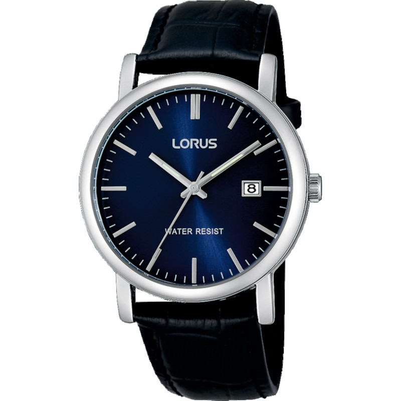 lorus-rg841cx5-zilverkleurig-stalen-dameshorloge-met-leren-band-en-blauwe-wijzerplaat-o-38-mm