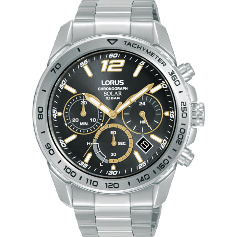 lorus-rz509ax9-chronograaf-horloge-van-zilverkleurig-staal-met-zwarte-wijzerplaat-en-solar-uurwerk-o-44-mm