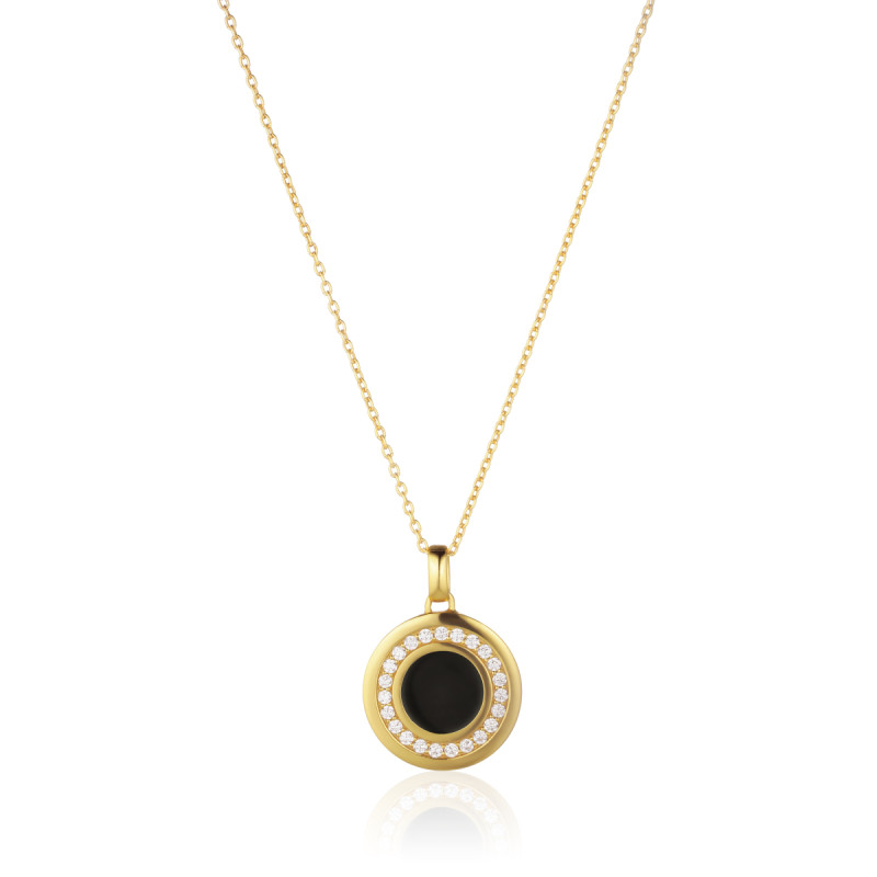 sif-jakobs-follina-sj-p3782becz-yg38-goudkleurige-ketting-met-zwarte-zirkonia-lengte-45-cm