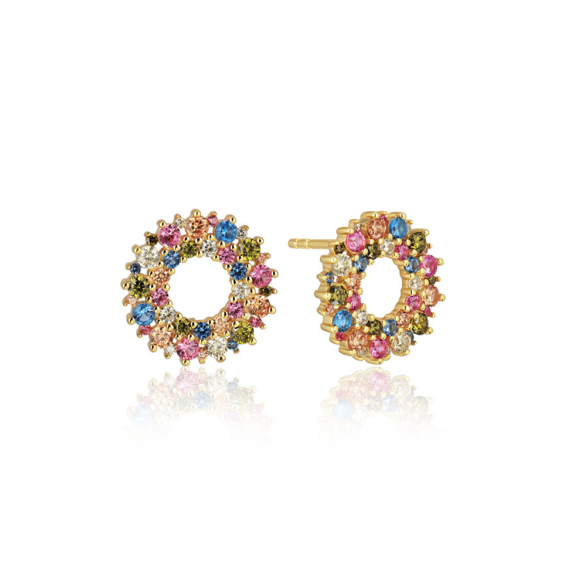 sif-jakobs-livigno-sj-e2361-xcz-yg-goudkleurige-oorbellen-met-multicolor-zirkonias-diameter-135-mm
