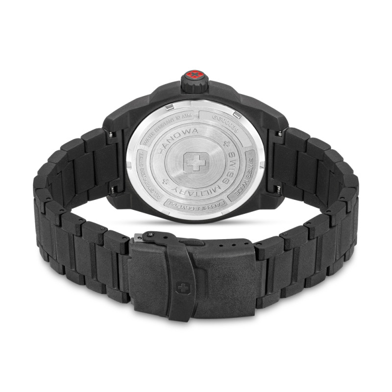 swiss-military-hanowa-fieldmaster-smwgg0003941-quartz-horloge-met-donkergrijze-stalen-kast-en-band-o-40-mm