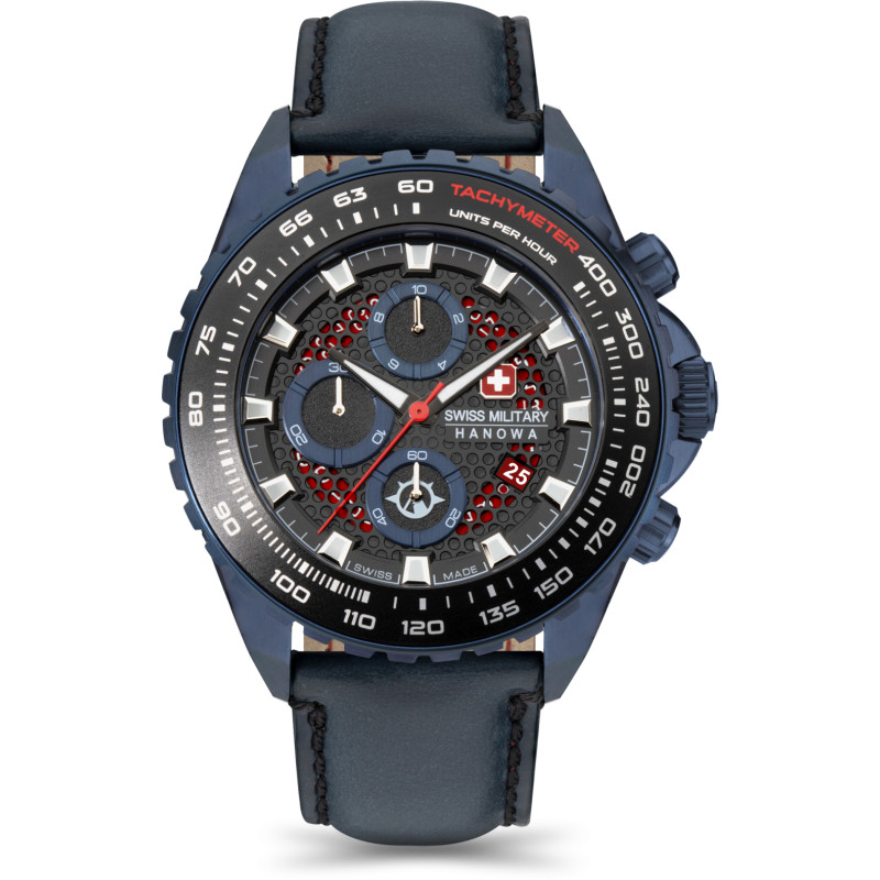 swiss-military-hanowa-iguana-smwgc2102291-chronograaf-horloge-met-blauwstalen-kast-en-lederen-band-o-44-mm