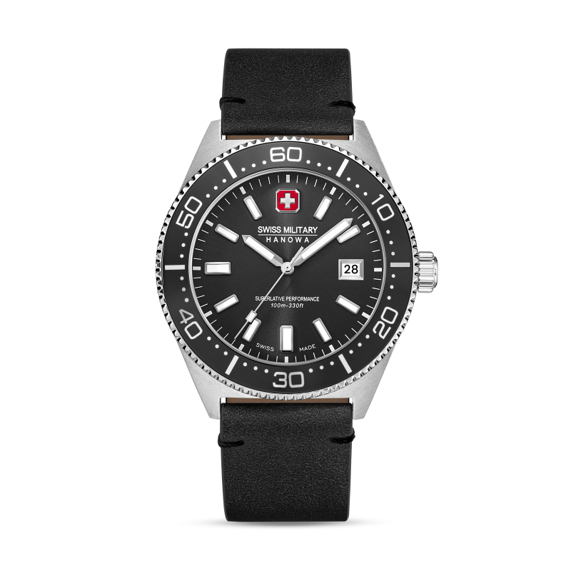 swiss-military-hanowa-nomad-smwgb0004901-set-herenhorloge-van-zilverkleurig-staal-met-3-horlogebanden-o-43-mm