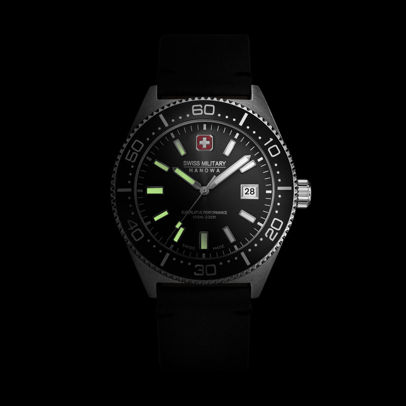 swiss-military-hanowa-nomad-smwgb0004901-set-herenhorloge-van-zilverkleurig-staal-met-3-horlogebanden-o-43-mm