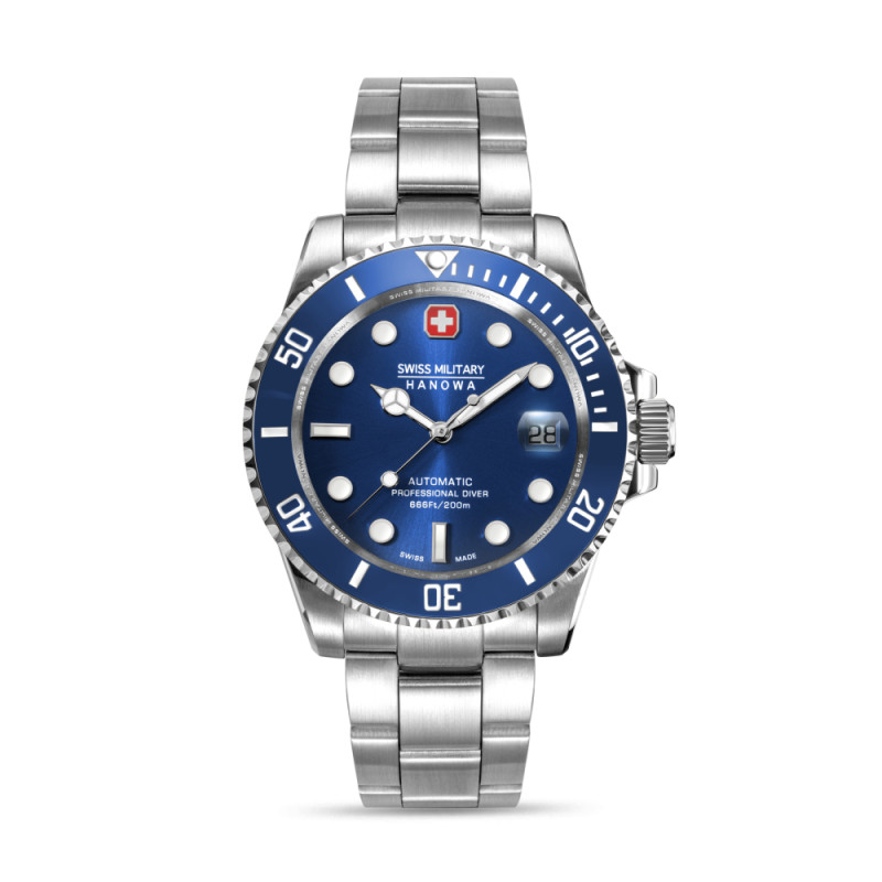 swiss-military-hanowa-sealord-smwgl0006304-automatisch-horloge-van-staal-met-blauwe-wijzerplaat-o-41-mm