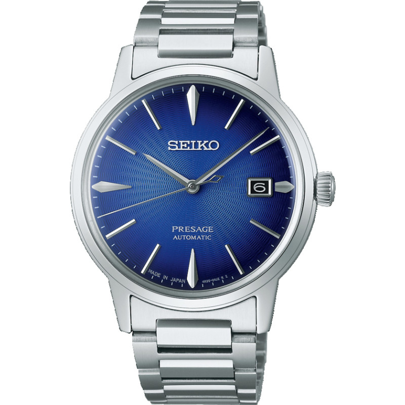 seiko-presage-srpj13j1-herenhorloge-staal-zilverkleurig-met-blauwe-wijzerplaat-en-datum