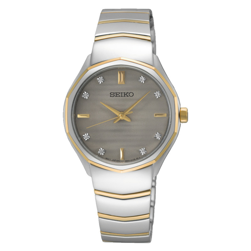 seiko-sur616p1-dameshorloge-van-bicolor-staal-met-grijze-wijzerplaat-o-30-mm