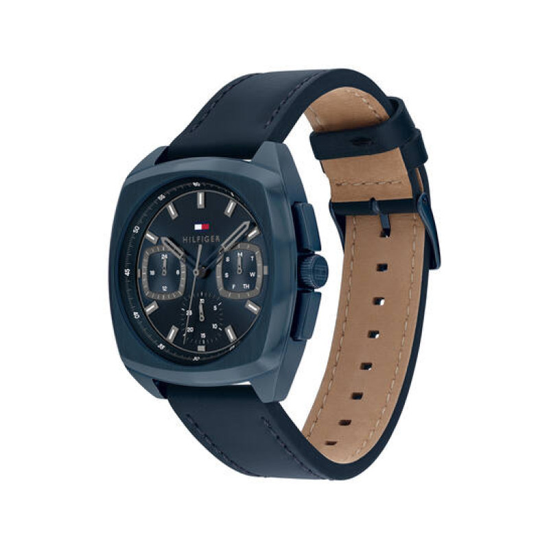 tommy-hilfiger-apollo-th1710558-vierkant-herenhorloge-met-blauwe-leren-band-blauwe-wijzerplaat-o-41-mm
