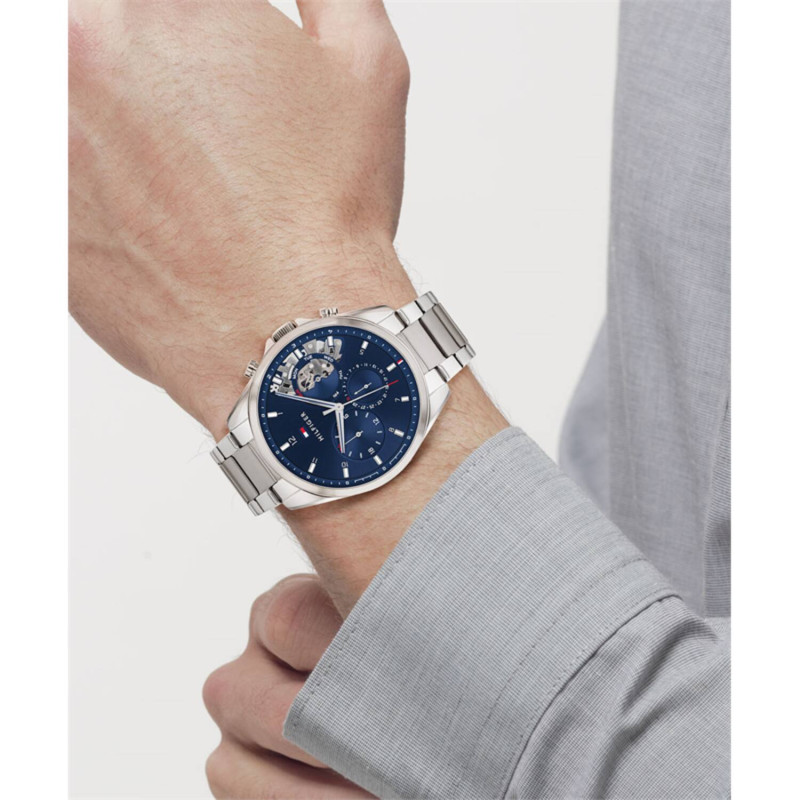 tommy-hilfiger-baker-th1710448-chronograaf-herenhorloge-met-skeleton-wijzerplaat-zilverkleurig-staal-o-44-mm