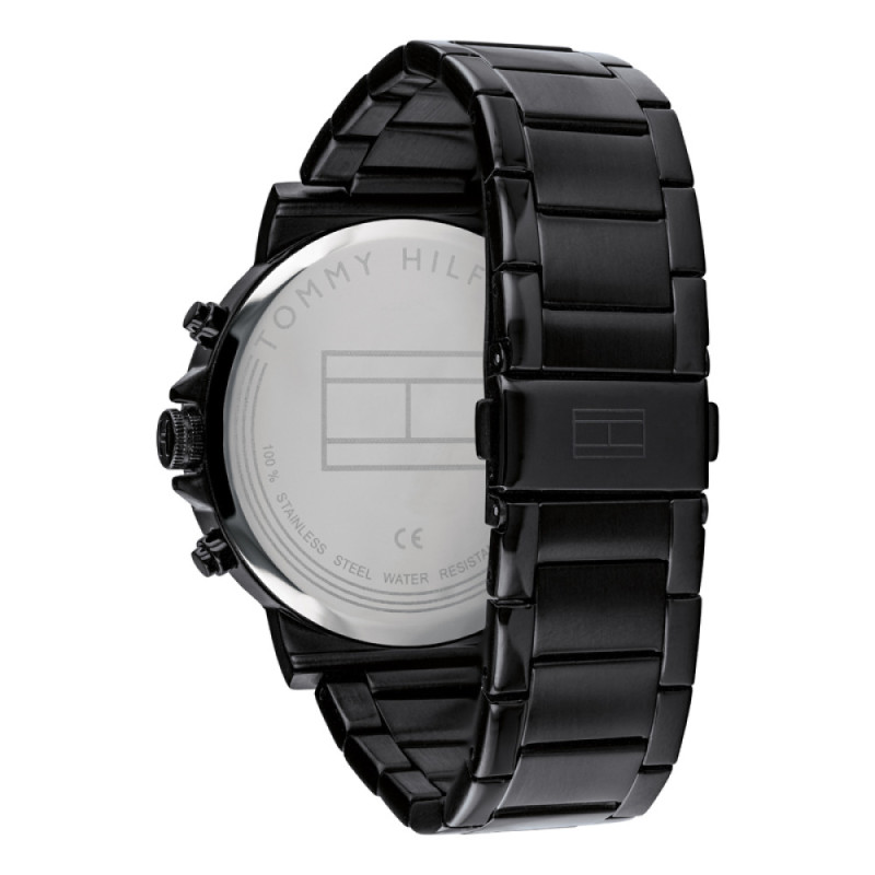 tommy-hilfiger-daniel-th1710383-chronograaf-herenhorloge-van-staal-zwart-o-44-mm