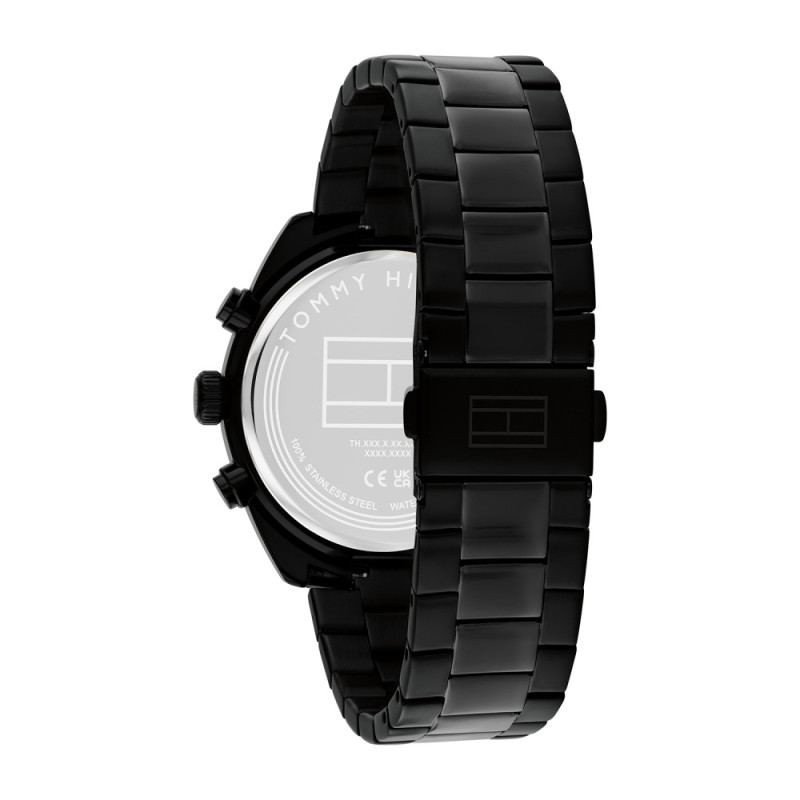 tommy-hilfiger-hudson-th1710724-zwart-stalen-herenhorloge-met-zwarte-wijzerplaat-o-40-mm