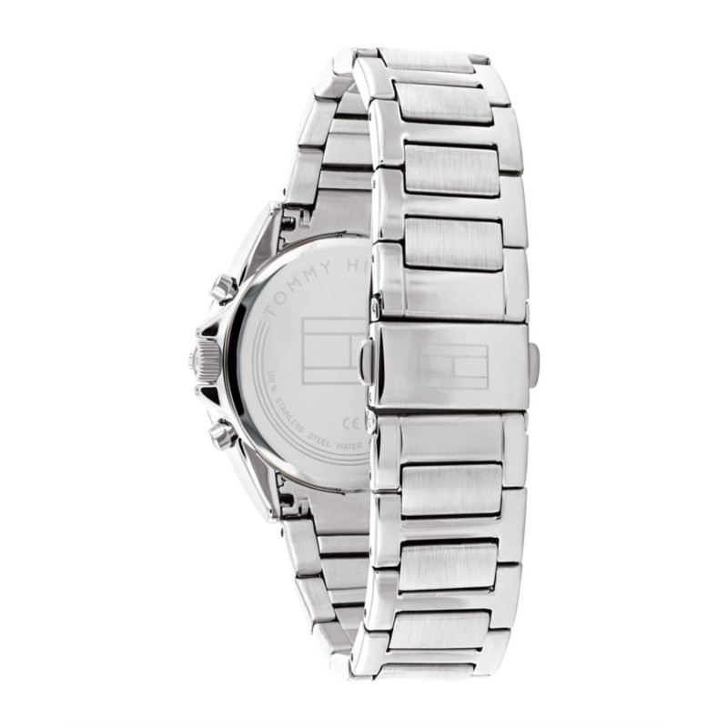 tommy-hilfiger-kennedy-th1782384-chronograaf-dameshorloge-van-staal-zilverkleurige-wijzerplaat-o-38-mm