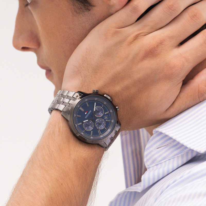 tommy-hilfiger-kent-th1710755-herenhorloge-met-blauwe-wijzerplaat-o-43-mm