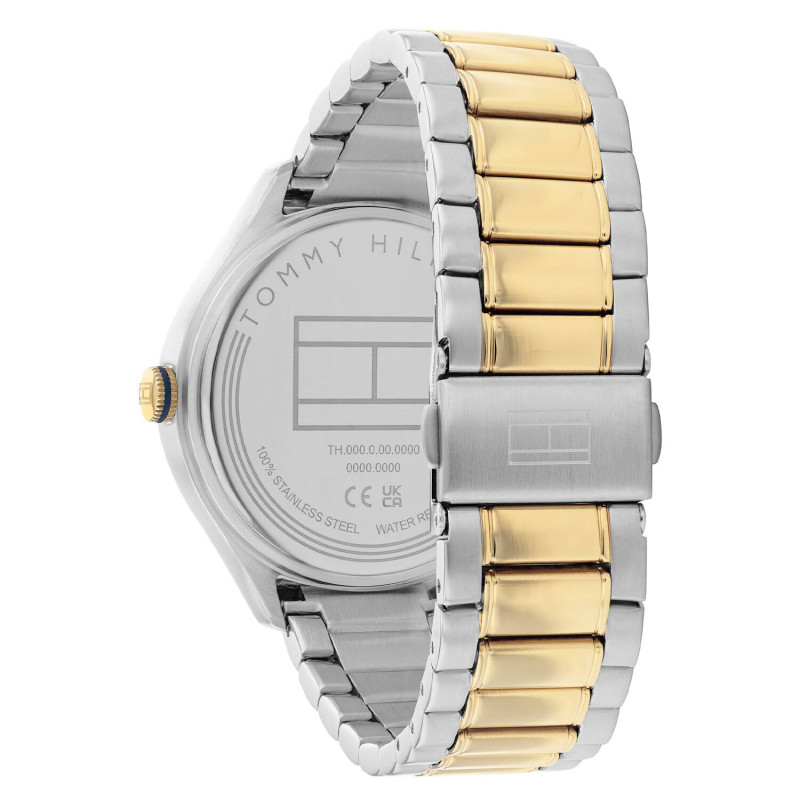 tommy-hilfiger-lexi-th1782658-dameshorloge-met-stalen-band-en-bruine-wijzerplaat-zilverkleurig-o-40-mm