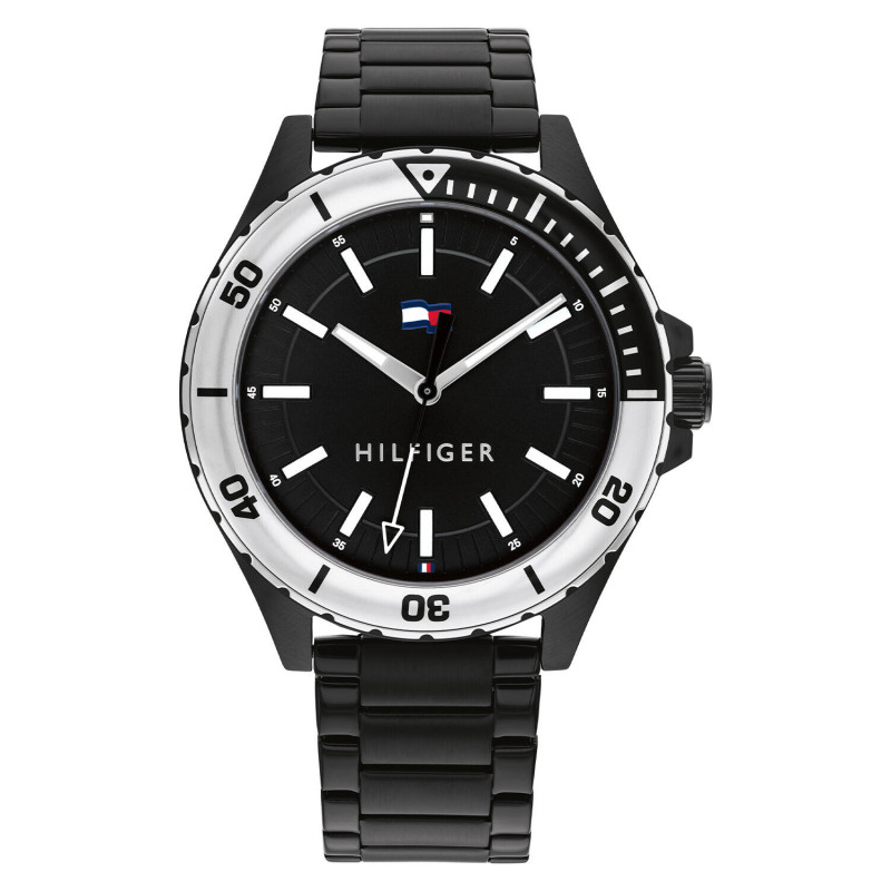 tommy-hilfiger-logan-th1792014-herenhorloge-met-stalen-band-en-kast-zwart-o-43-mm