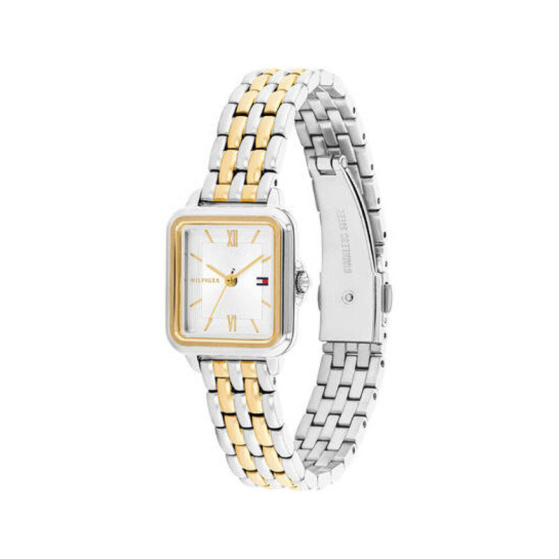 tommy-hilfiger-mia-th1782861-rechthoekig-bicolor-dameshorloge-met-schakelband-o-24-mm