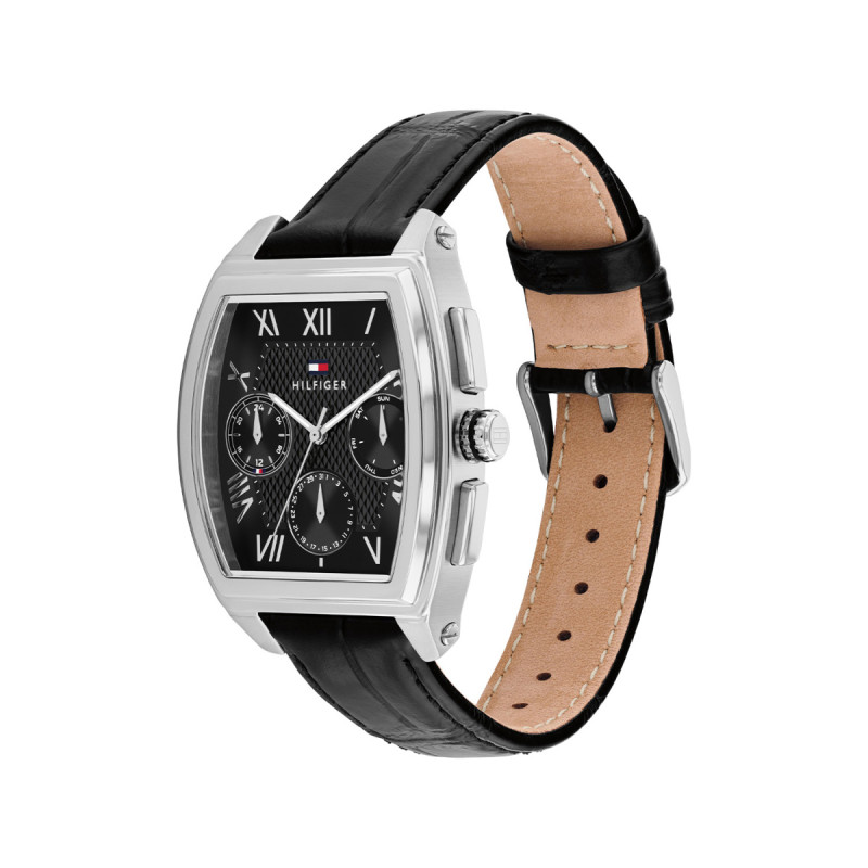 tommy-hilfiger-oxfort-th1710761-herenhorloge-staal-met-zwarte-leren-band-o-36-mm