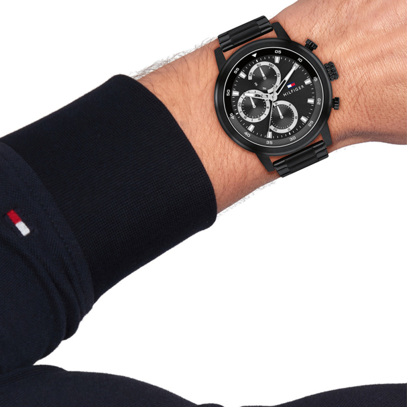 tommy-hilfiger-rocky-th1792217-zwart-stalen-herenhorloge-met-zwarte-wijzerplaat-o-46-mm