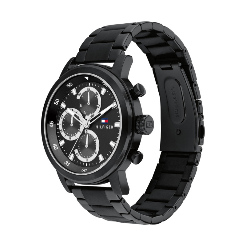 tommy-hilfiger-rocky-th1792217-zwart-stalen-herenhorloge-met-zwarte-wijzerplaat-o-46-mm