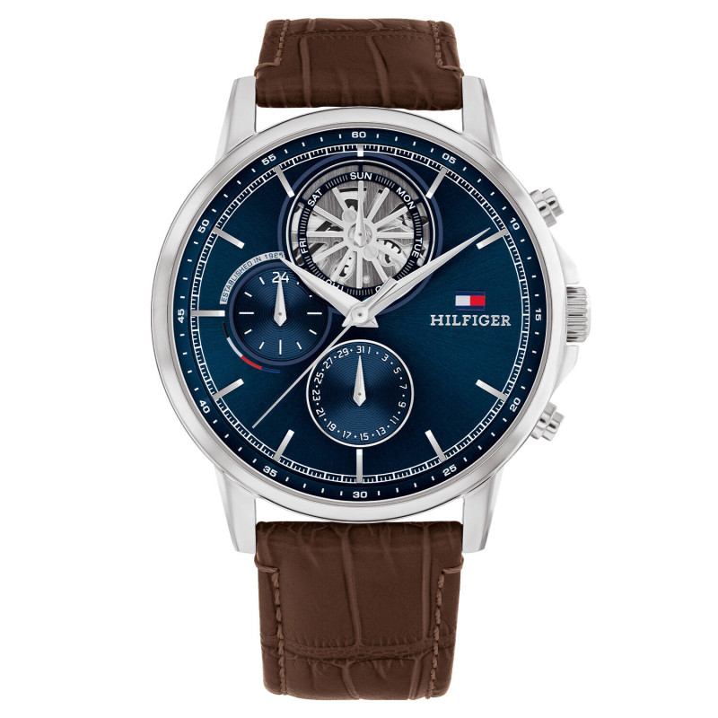 tommy-hilfiger-stewart-th1710629-chronograaf-herenhorloge-met-leren-band-blauwe-wijzerplaat-o-44-mm