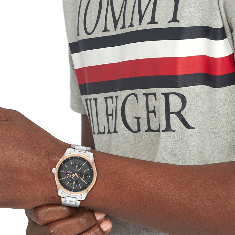 tommy-hilfiger-tyler-th1710541-herenhorloge-met-stalen-band-en-grijze-wijzerplaat-diameter-43-mm