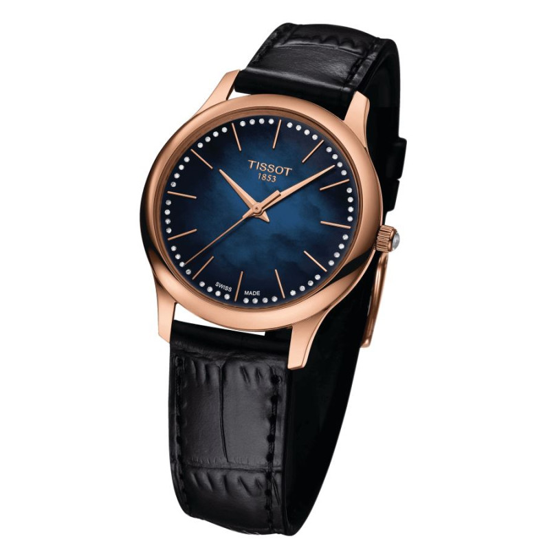 Tissot horloge T9262107613100 EXCELLENCE LADY 18K GOLD swiss - Main Image