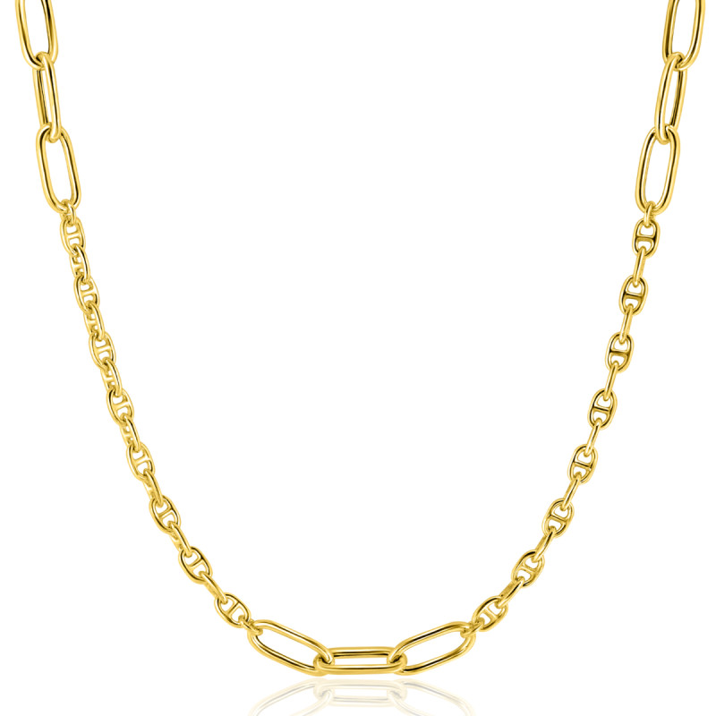 zinzi-chain-zic2413g-goudkleurige-schakelketting-met-marine-schakels-4-5-mm-breed-lengte-42-45-cm
