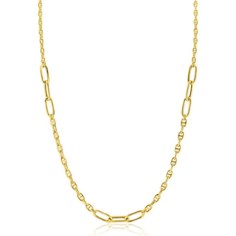 zinzi-chain-zic2413g-goudkleurige-schakelketting-met-marine-schakels-4-5-mm-breed-lengte-42-45-cm