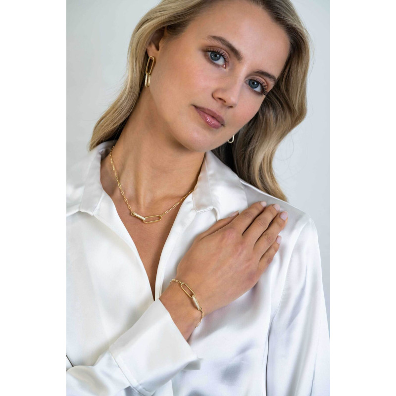 zinzi-chain-zio2371y-gold-plated-schakeloorbellen-met-zirkonia-7-7-mm-breed-hoogte-38-mm