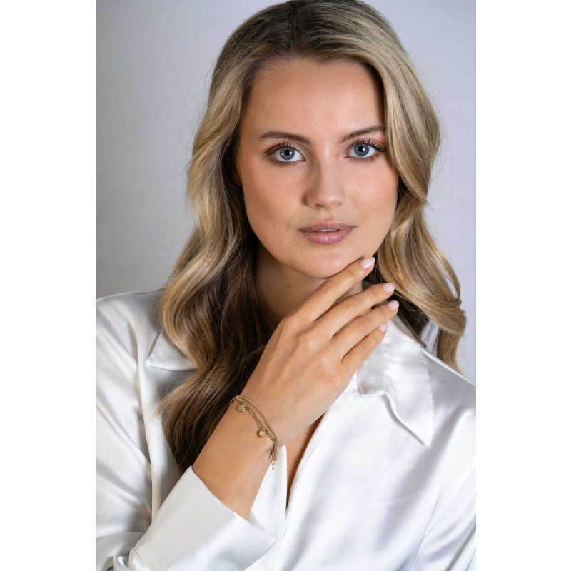zinzi-zia2368-goudkleurige-armband-met-dubbele-schakels-en-rondjes-11-mm-breed-lengte-16-19-cm
