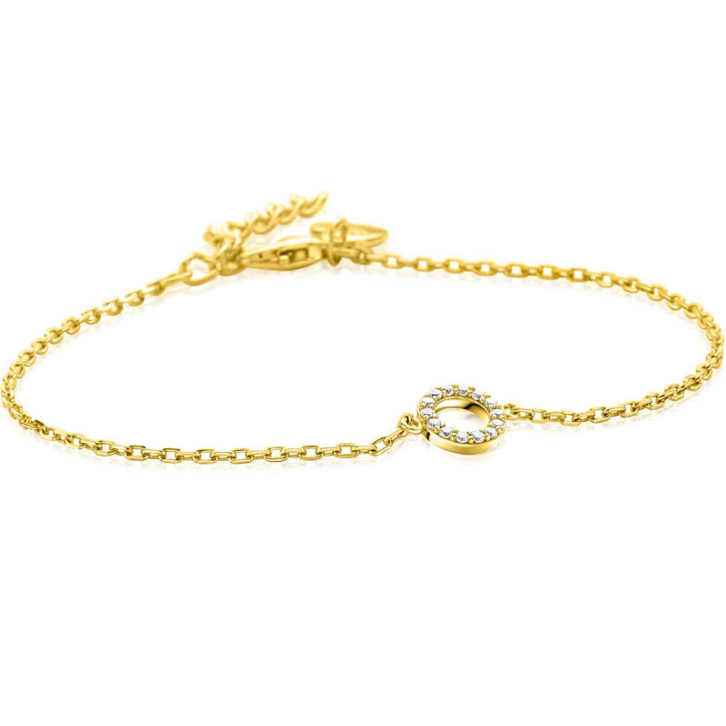 zinzi-zia2550y-goudkleurige-armband-met-rondje-van-zirkonia-7-5-mm-breed-lengte-16-5-19-5-cm