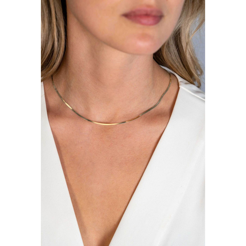 zinzi-zic2360-goudkleurige-schakelketting-plat-slang-1-9-mm-breed-lengte-40-45-cm