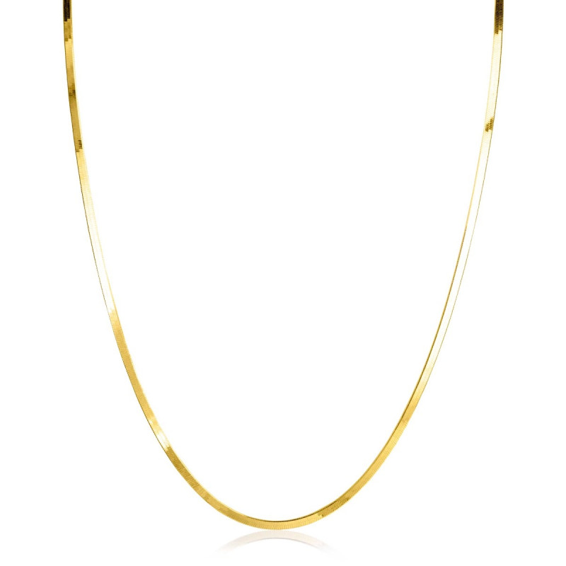 zinzi-zic2360-goudkleurige-schakelketting-plat-slang-1-9-mm-breed-lengte-40-45-cm
