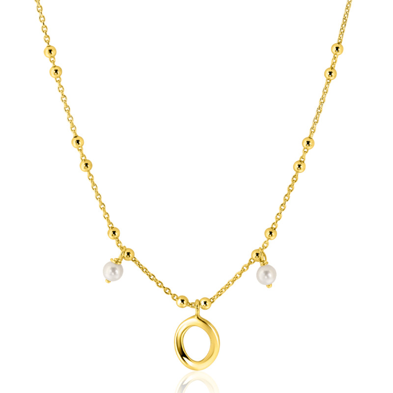 zinzi-zic2405-goudkleurige-ketting-met-hanger-ronde-parel-14-5-mm-breed-lengte-42-45-cm