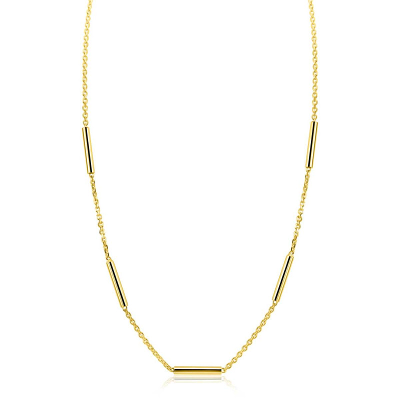 zinzi-zic2800g-goudkleurige-schakelketting-met-staafjes-2-5-mm-breed-lengte-42-45-cm