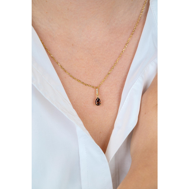 zinzi-zic2804-goudkleurige-ketting-met-druppel-zirkonia-5-3-mm-lengte-42-45-cm