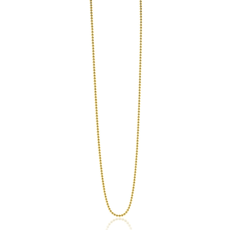 zinzi-zilc-b42g-goudkleurige-ketting-met-glanzende-bolletjes-1-mm-breed-lengte-42-45-cm