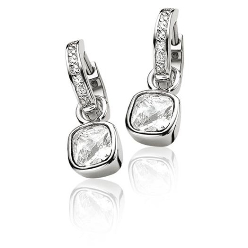 Creolen White Crystal bestellen? Bekijk onze collectie online - KAYA Sieraden