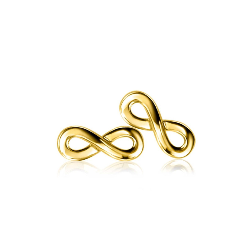 zinzi-zio1065g-gold-plated-oorknopjes-in-infinity-vorm-11-5-mm-breed