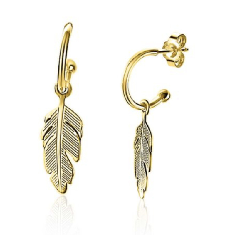 zinzi-zio1867g-goudkleurige-oorbellen-met-veervorm-6-3-mm-breed-hoogte-25-mm