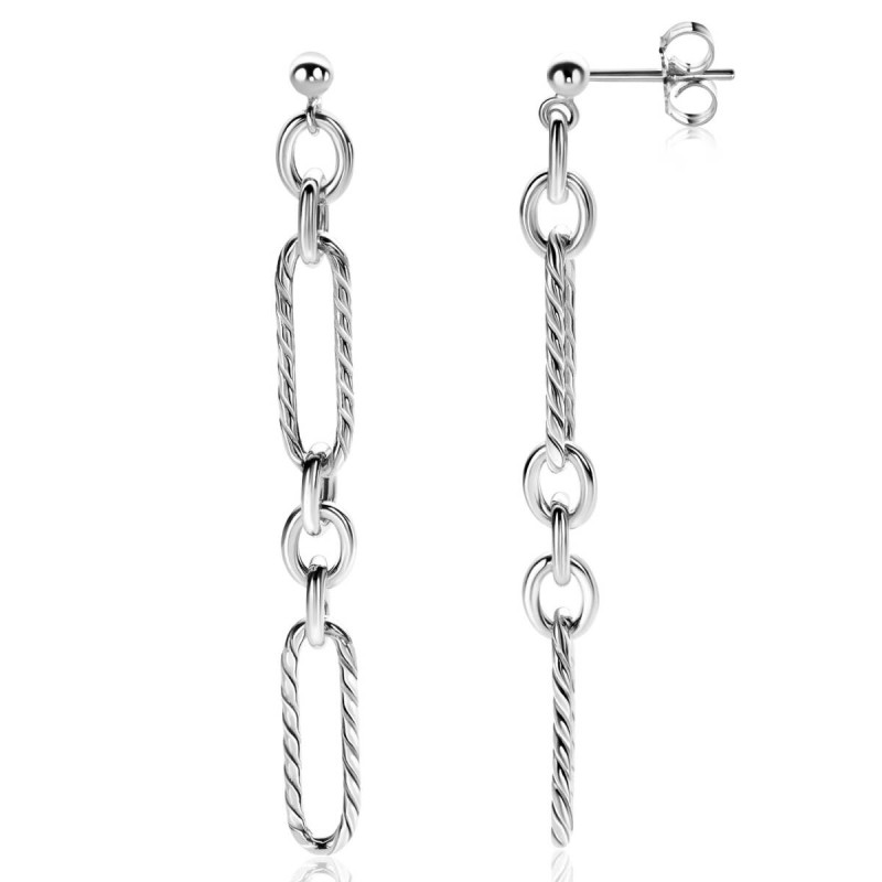 zinzi-zio2485-925-zilveren-glanzende-schakeloorbellen-van-hoogte-73-mm