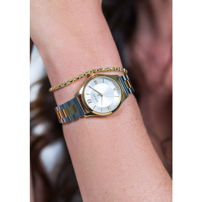 zinzi-ziw1233-bicolor-gold-plated-stalen-horloge-met-ronde-wijzerplaat-o-30-mm