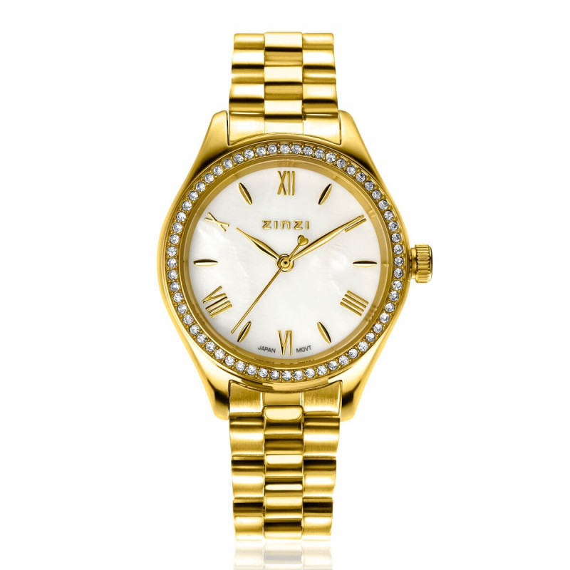 zinzi-ziw2434-gold-plated-stalen-schakelhorloge-met-parelmoer-wijzerplaat-o-32-mm