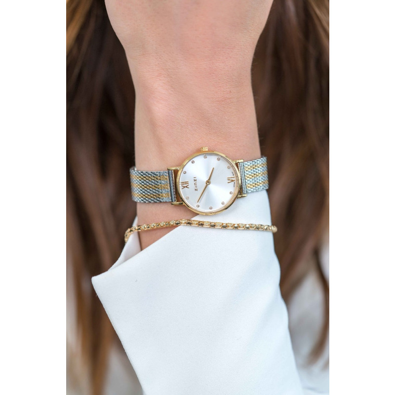 zinzi-ziw633mb-gold-plated-stalen-horloge-met-zirkonia-s-en-mesh-band-o-28-mm