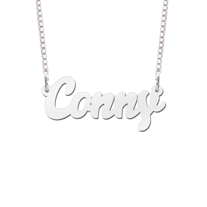 zilveren-naamketting-voorbeeld-conny